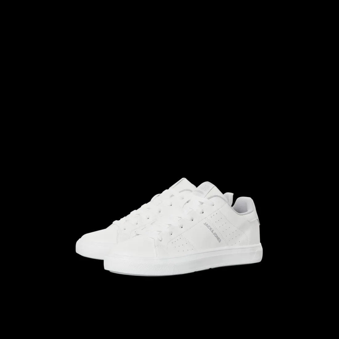 Baskets homme blanc lacets polyester Andy
