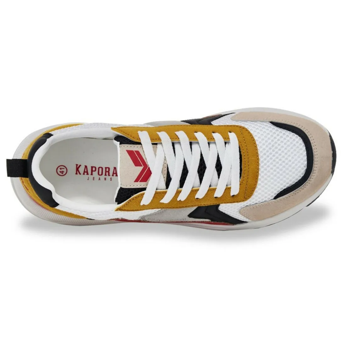 Baskets homme BOFALI jaune