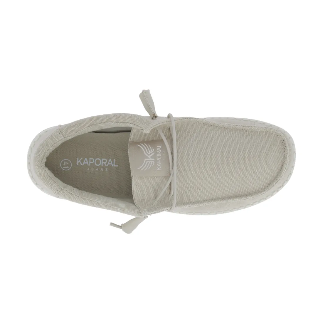 Baskets homme BRIME beige en coton