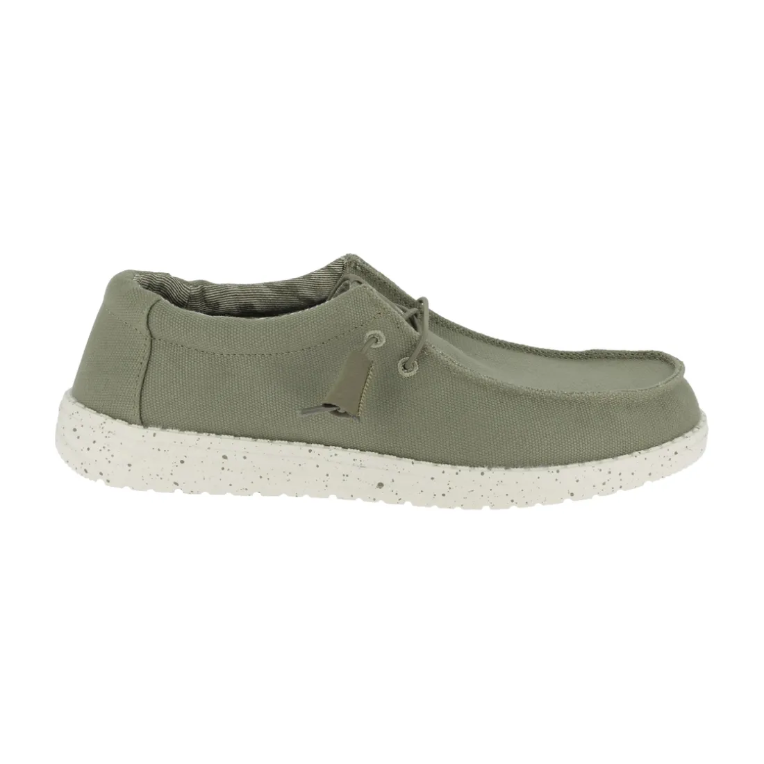 Baskets homme BRIME kaki en coton