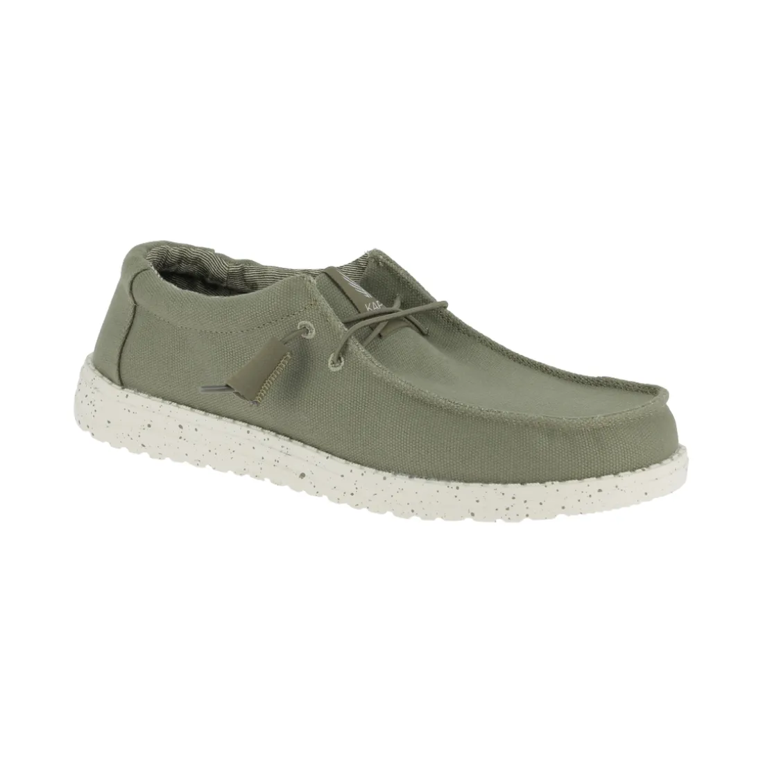 Baskets homme BRIME kaki en coton