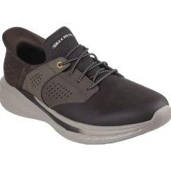 Baskets homme SLIP-INS SLADE - MACKLIN chocolat
