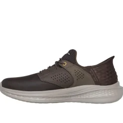 Baskets homme SLIP-INS SLADE - MACKLIN chocolat