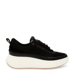 Baskets synthétique noir/blanc DOUBLETAKE