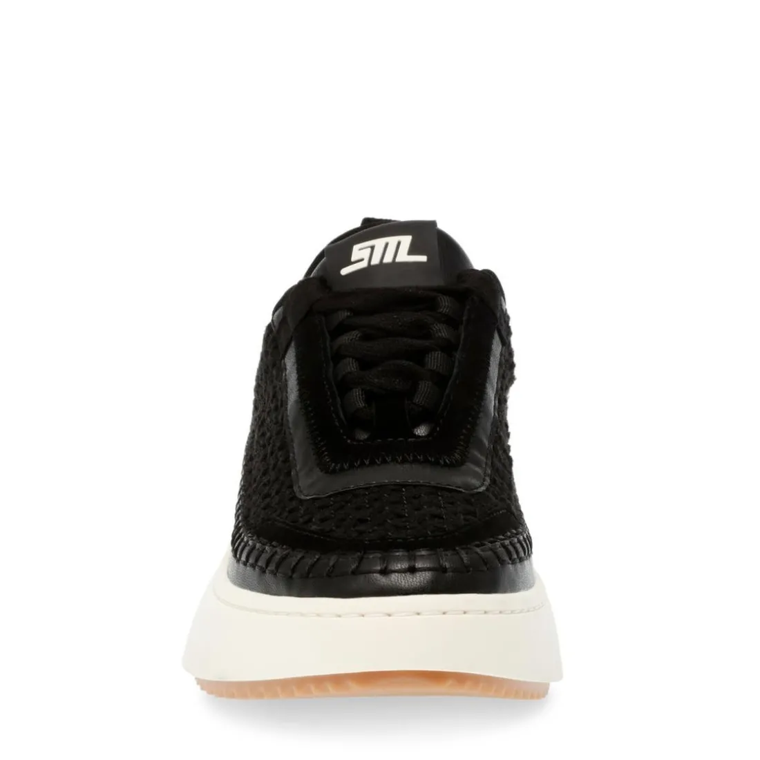 Baskets synthétique noir/blanc DOUBLETAKE