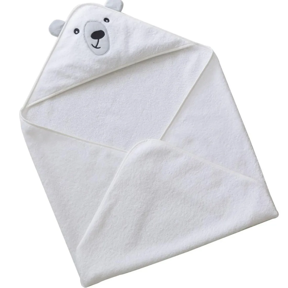 Bavoir en Coton Blanc BABY