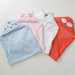 Bavoir en Coton Blanc BABY