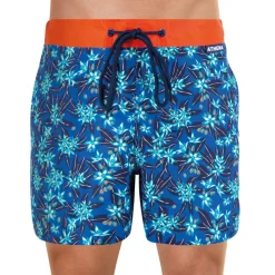Bermuda de bain court homme Jungle Athena vert