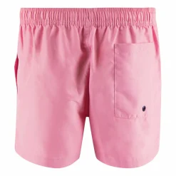 Bermuda de bain court homme Waves rose