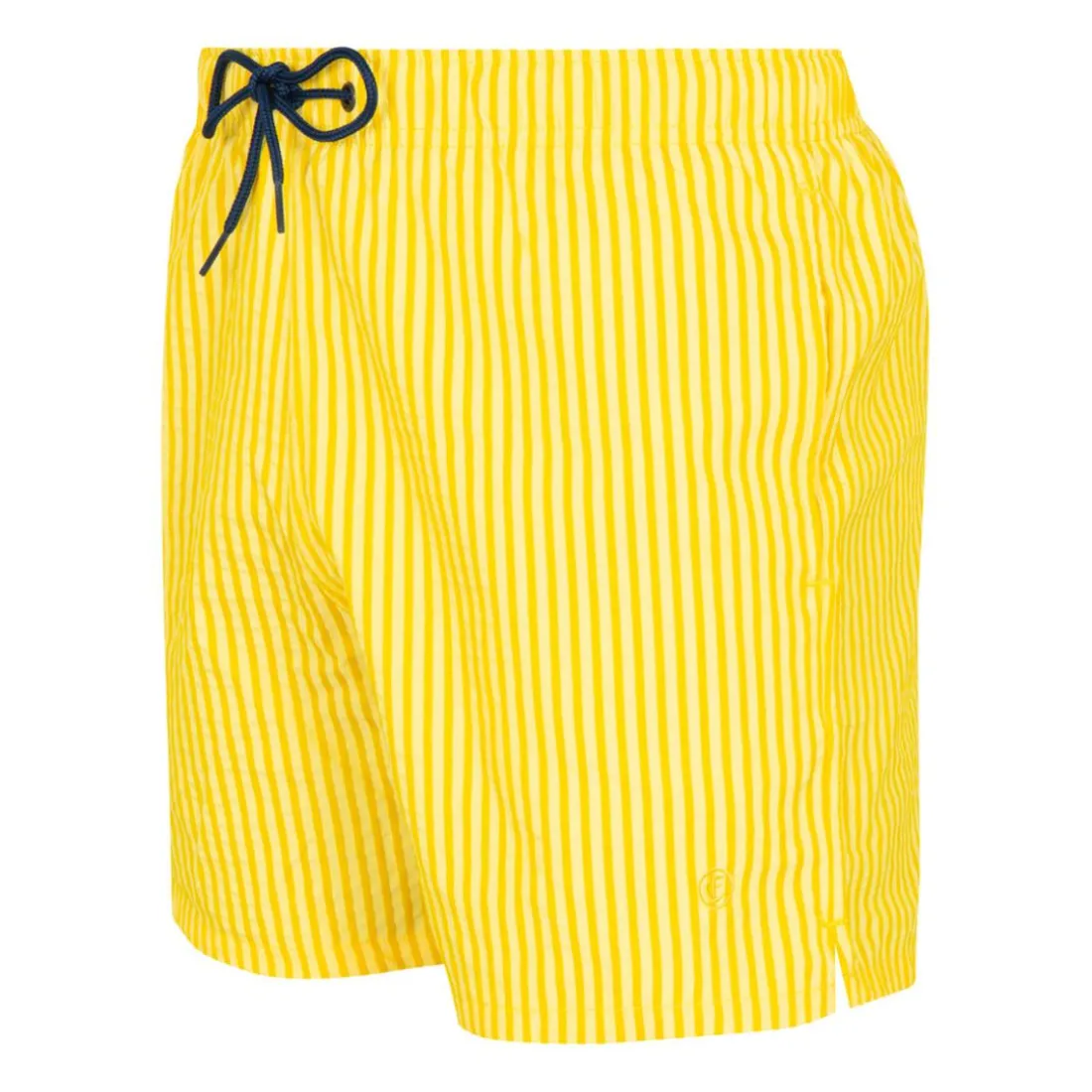 Bermuda de bain homme fibres recyclées Signature Eminence jaune