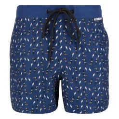 Bermuda de bain homme Jungle Athena bleu