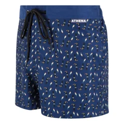 Bermuda de bain homme Jungle Athena bleu