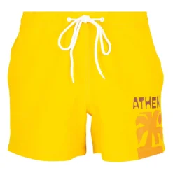 Bermuda de bain homme Summer Vibes Athena jaune