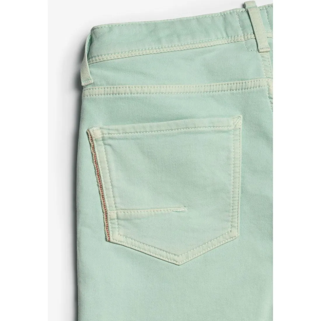 Bermuda garçon, Lo Jogg vert d'eau en coton