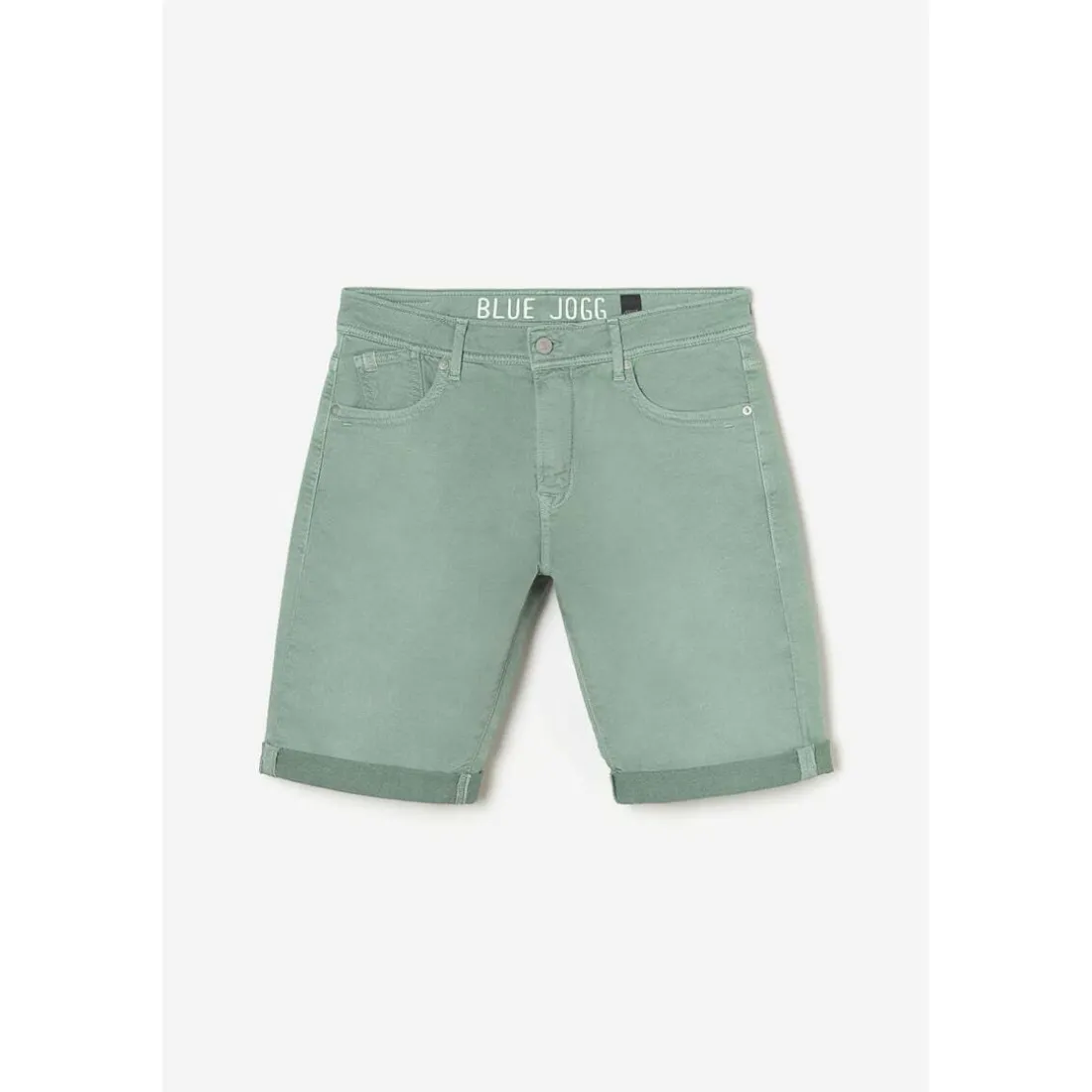 Bermuda short BODO vert sauge en coton