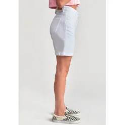 Bermuda short en jeans fille THILO blanc Léna Xena