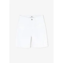 Bermuda short en jeans fille THILO blanc Léna Xena