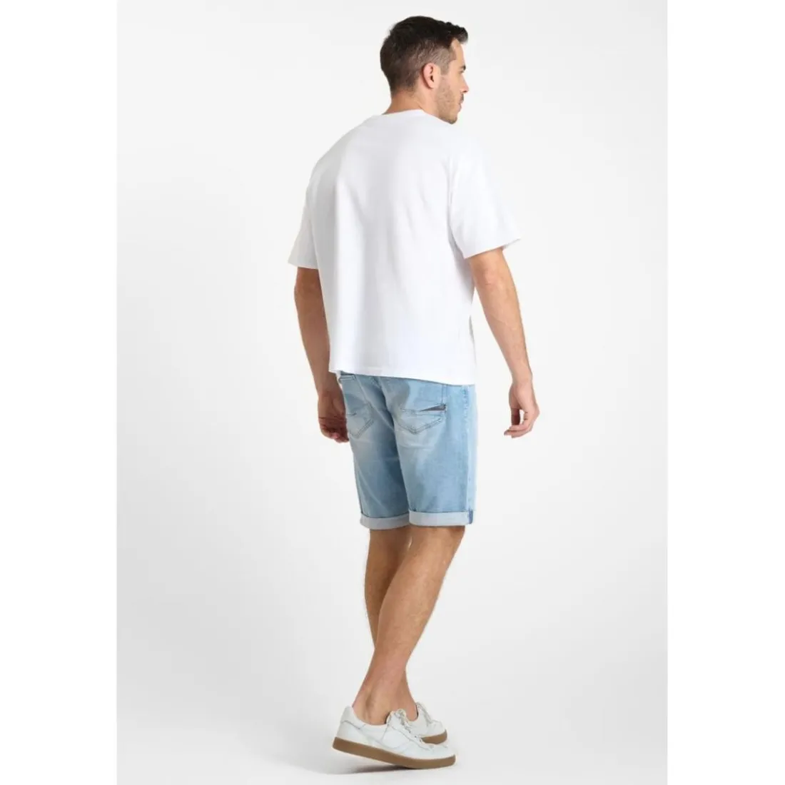 Bermuda short en jeans JOGG bleu Hugo