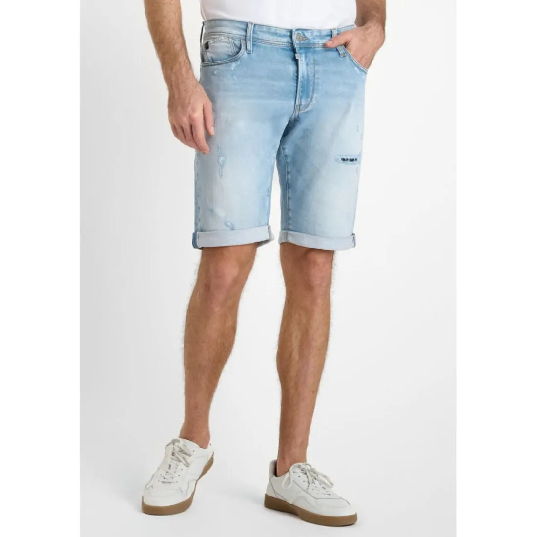 Bermuda short en jeans JOGG bleu Hugo