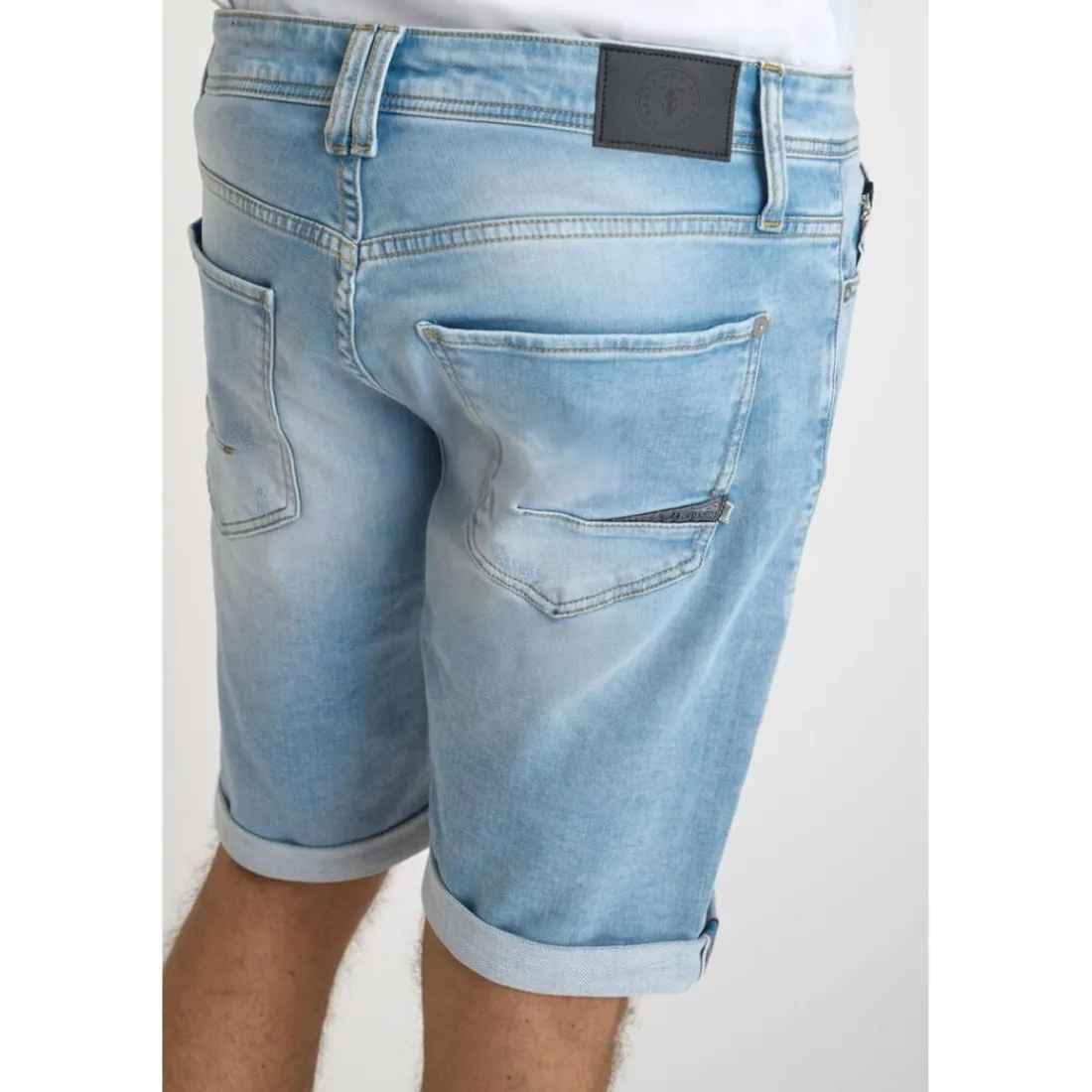 Bermuda short en jeans JOGG bleu Hugo