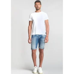 Bermuda short en jeans LANDRES bleu Xer