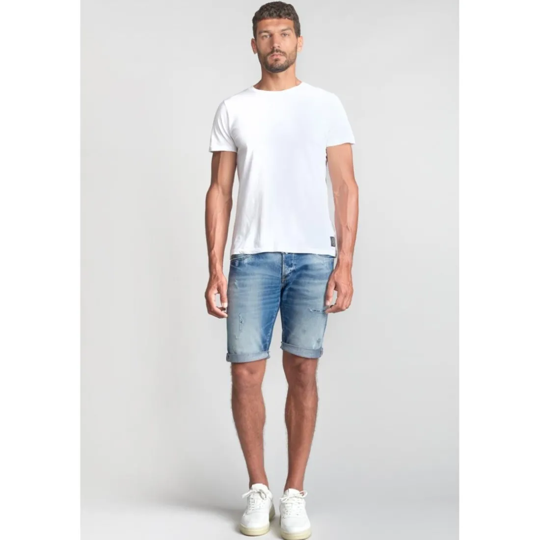 Bermuda short en jeans LANDRES bleu Xer