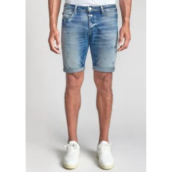 Bermuda short en jeans LANDRES bleu Xer