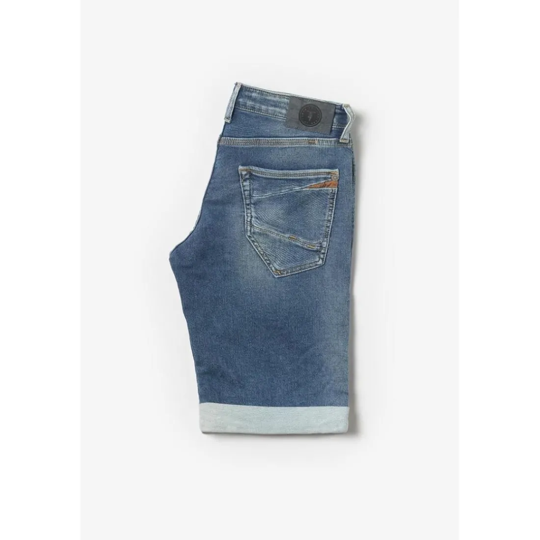 Bermuda short garçon, en jeans Jogg Boy bleu