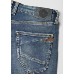 Bermuda short garçon, en jeans Jogg Boy bleu
