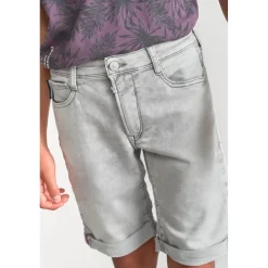 Bermuda short garçon, en jeans JOGG gris Cleo