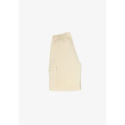 Bermuda short garçon, JOGG sable en coton Miles
