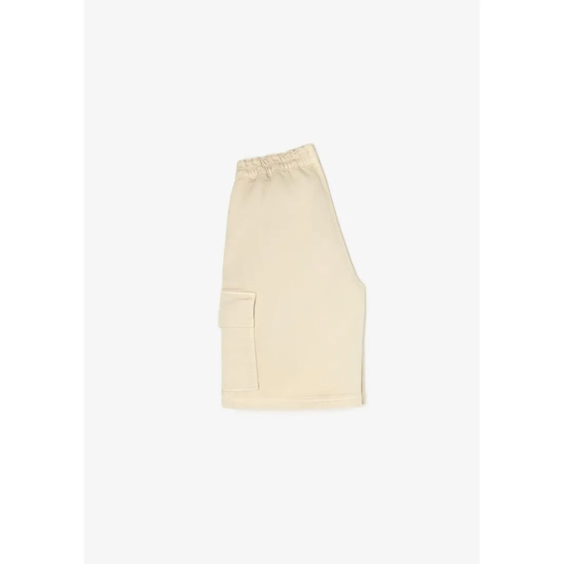 Bermuda short garçon, JOGG sable en coton Miles
