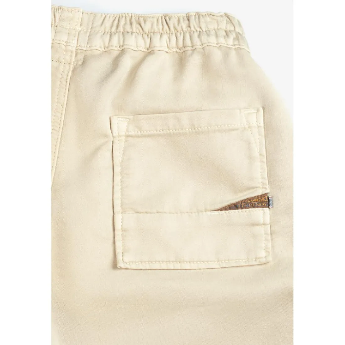 Bermuda short garçon, JOGG sable en coton Miles