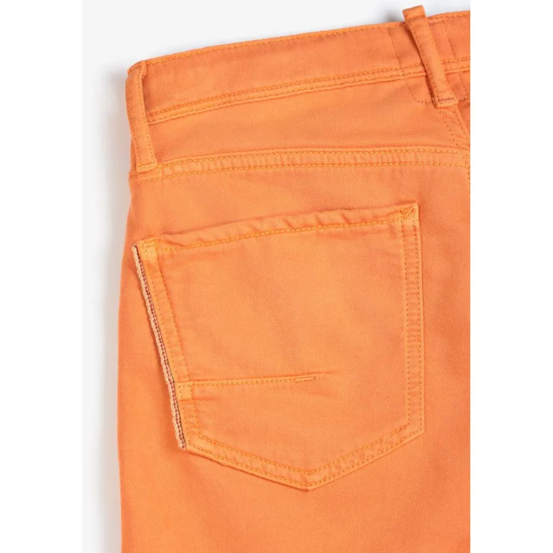 Bermuda short garçon, JOGG orange Kurt en coton