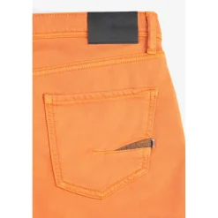 Bermuda short garçon, JOGG orange Kurt en coton