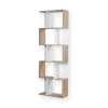 Bibliothèque Multi-cases Décor Bois Blanc