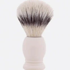 Blaireau Ivoire Fibre Blanche - Poils Naturels-Plisson
