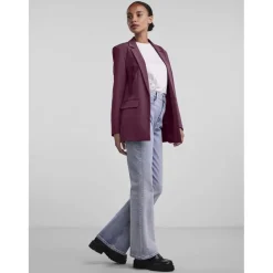 Blazer classique oversize fit col italien Violet Lucie