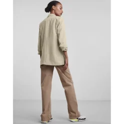 Blazer classique regular fit col à revers gris Amy