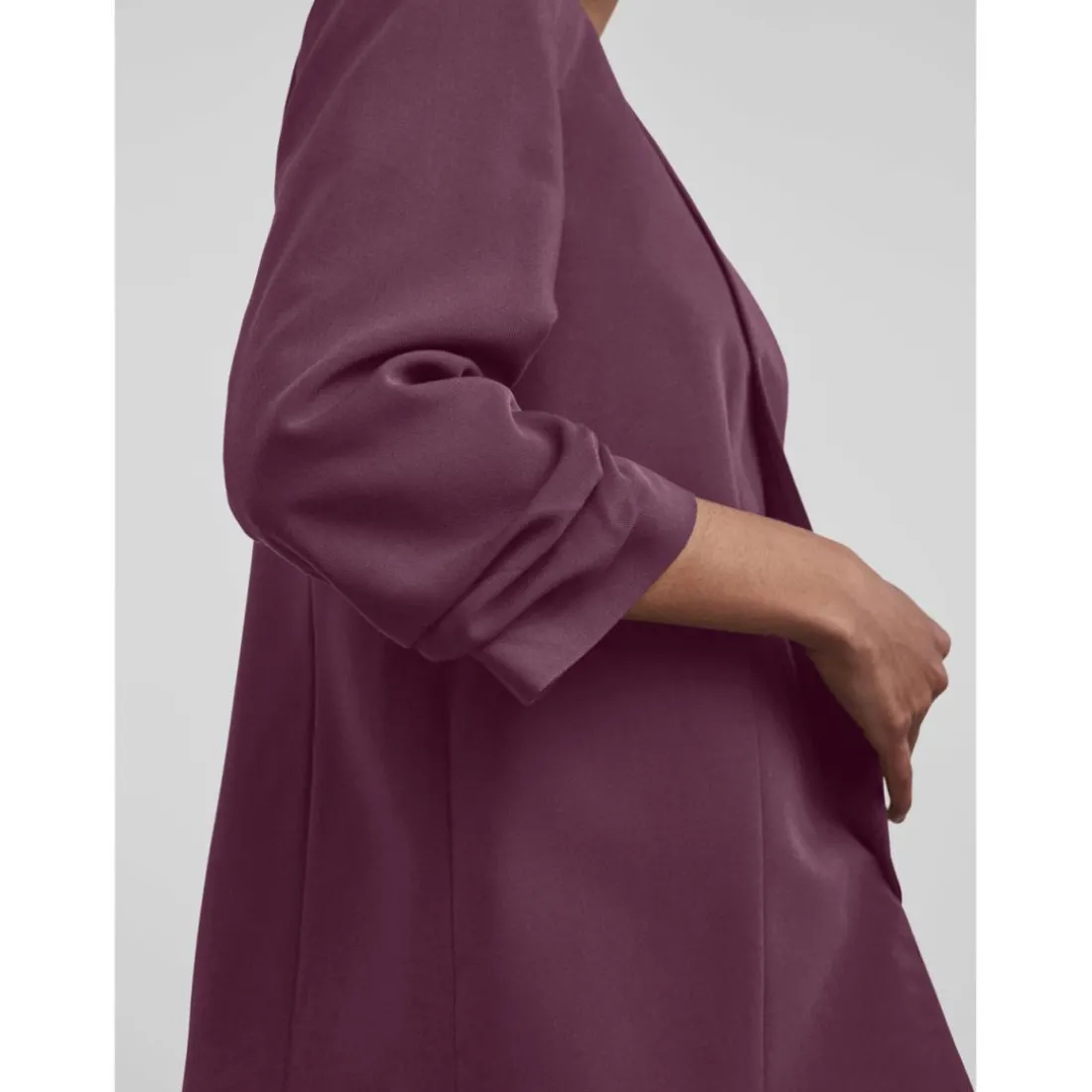 Blazer classique regular fit col à revers Violet Lucie