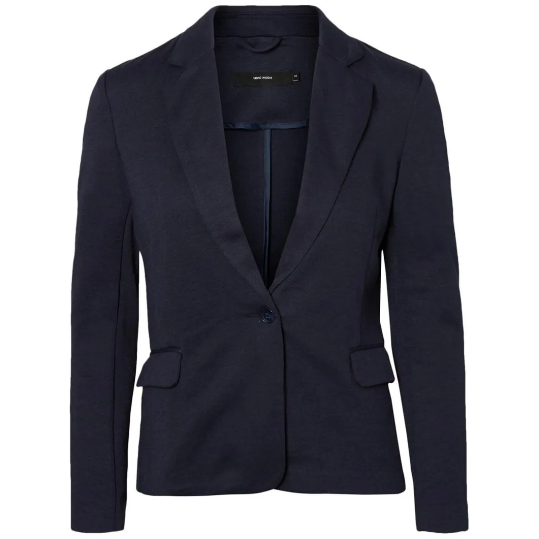 Blazer croisé Regular Fit Col à revers Longueur regular bleu