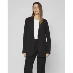 Blazer loose fit noir