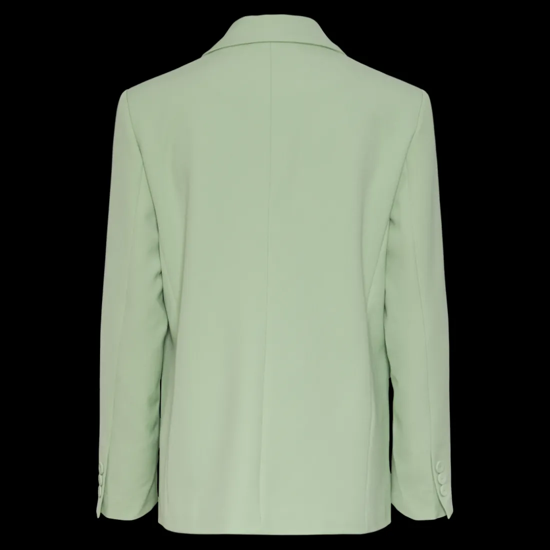 Blazer regular fit boutonné vert Noor
