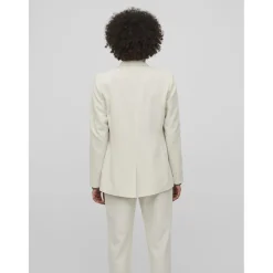 Blazer regular fit gris clair