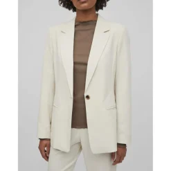 Blazer regular fit gris clair