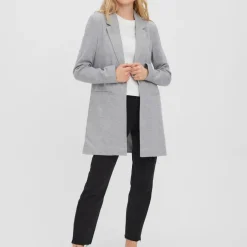 Blazer Regular Fit Revers à encoche gris