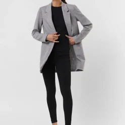 Blazer Regular Fit Revers à encoche gris