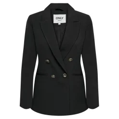 Blazer slim fit fermeture par bouton revers à encoche noir Page