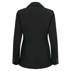 Blazer slim fit fermeture par bouton revers à encoche noir Page