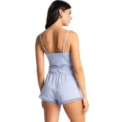 Bleu ciel en coton